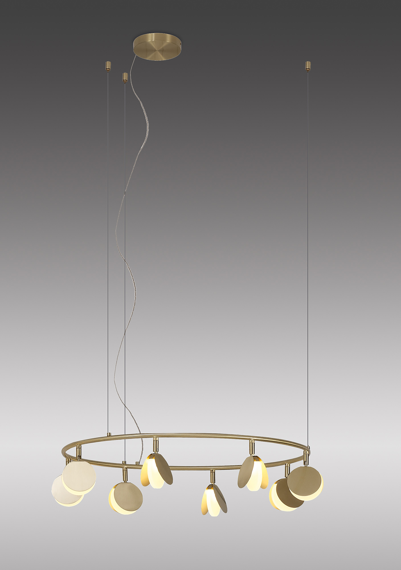 Shell Ceiling Lights Mantra Ring Pendants